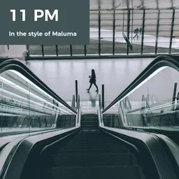 Omslagsbild för 11 Pm - Maluma karaokeversion