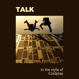 Cover art for Talk - Coldplay karaoke version