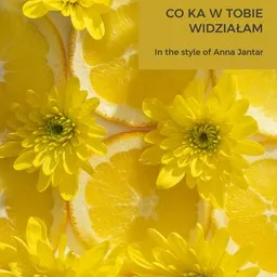 Cover art for Co Ja W Tobie Widziałam - Anna Jantar karaoke version