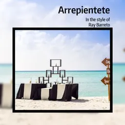 Karaokekappaleen Arrepientete - Ray Barreto kansikuva