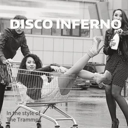 Omslagsbild för Disco Inferno - The Trammps karaokeversion