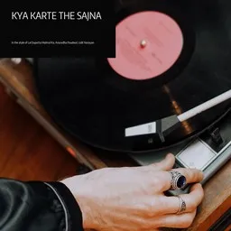 Titelbild für Kya Karte The Sajna - Anuradha Paudwal,Lal Dupatta Malmal Ka,Udit Narayan Karaoke-Version
