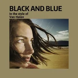 Titelbild für Black and Blue - Van Halen Karaoke-Version