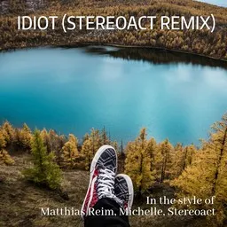 Cover art for Idiot (Stereoact Remix) - Matthias Reim,Michelle,Stereoact karaoke version