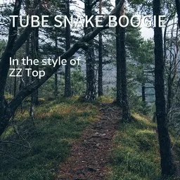 Cover art for Tube Snake Boogie - ZZ Top karaoke version