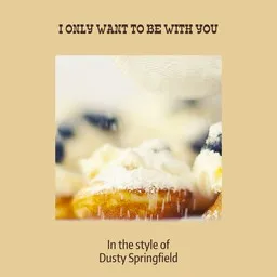 Titelbild für I Only Want To Be With You - Dusty Springfield Karaoke-Version