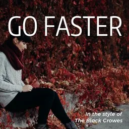 Cover art for Go Faster - The Black Crowes karaoke version