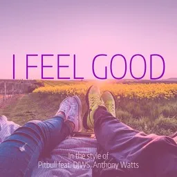 Karaokekappaleen I Feel Good - Anthony Watts,DJWS,Pitbull kansikuva