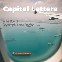 Cover art for Capital Letters - BloodPop®,Hailee Steinfeld karaoke version