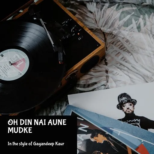 Karaoke Oh Din Nai Aune Mudke by Gagandeep Kaur — sing along with lyrics on Singa