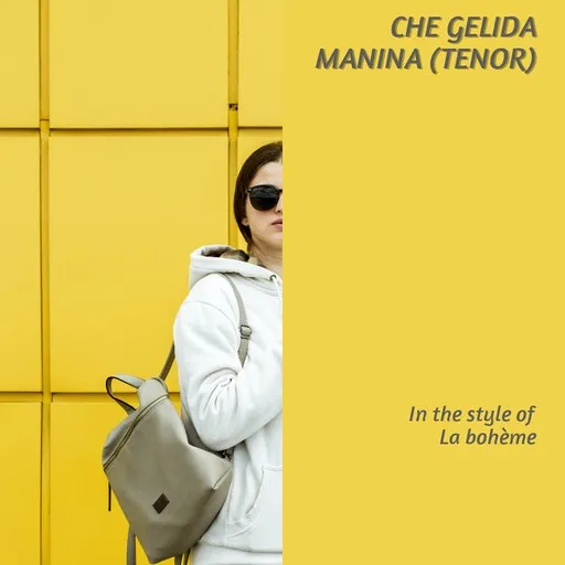 Che gelida manina (Tenor) - Karaoke