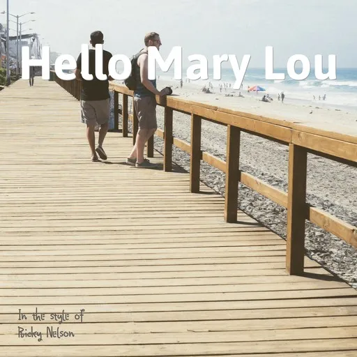 Karaoke Hello Mary Lou von Ricky Nelson — mit Songtext mitsingen auf Singa
