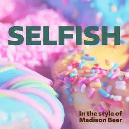 Karaokekappaleen Selfish - Madison Beer kansikuva