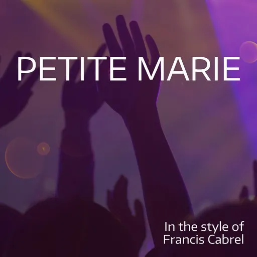 Petite Marie - Karaoke