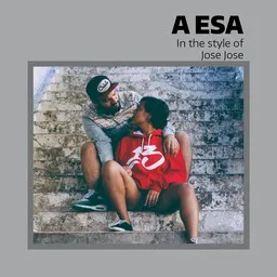 Cover art for A Esa - José José karaoke version