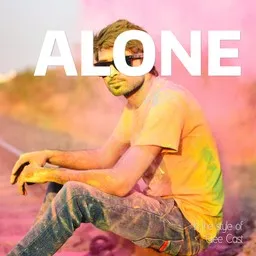 Omslagsbild för Alone - Glee Cast karaokeversion