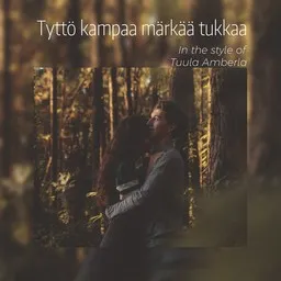 Cover art for Tyttö kampaa märkää tukkaa - Tuula Amberla karaoke version