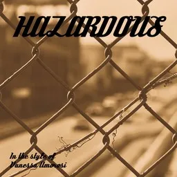 Cover art for Hazardous - Vanessa Amorosi karaoke version