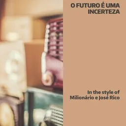 Cover art for O Futuro É Uma Incerteza - Milionário e José Rico karaoke version