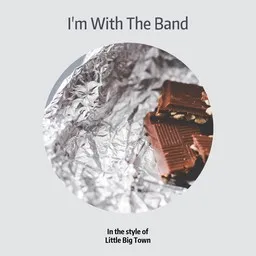Cover art for I'm With The Band - Little Big Town karaoke version
