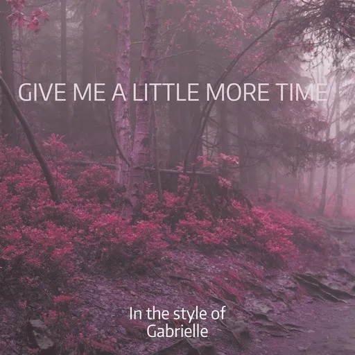 Karaoke Give Me A Little More Time by Gabrielle — sing along with lyrics on Singa