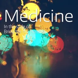 Omslagsbild för Medicine - Bring Me the Horizon karaokeversion