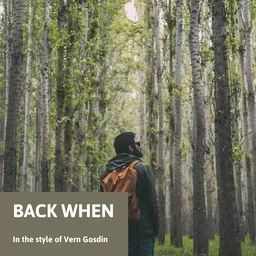 Cover art for Back When - Vern Gosdin karaoke version