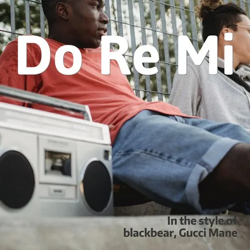 Karaoke Do Re Mi by blackbear, Gucci Mane — sing along with lyrics on Singa