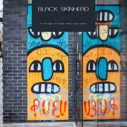 Cover art for Black Skinhead - Kanye West,Lupe Fiasco karaoke version