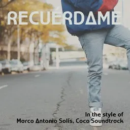 Omslagsbild för Recuérdame - Coco Soundtrack,Marco Antonio Solís karaokeversion