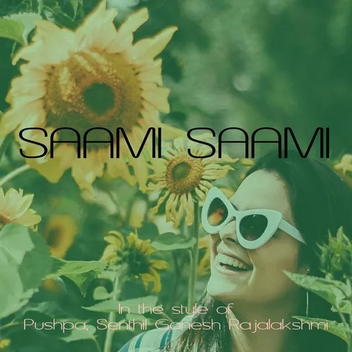Karaoke Saami Saami by Pushpa, Senthil Ganesh Rajalakshmi — sing along with lyrics on Singa