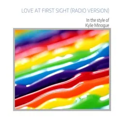 Titelbild für Love At First Sight (Radio Version) - Kylie Minogue Karaoke-Version