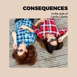 Omslagsbild för Consequences - Camila Cabello karaokeversion