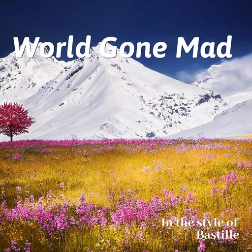 Karaoke World Gone Mad by Bastille — sing along with lyrics on Singa