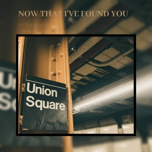 Karaoke Now That I've Found You by Liam Gallagher — sing along with lyrics on Singa