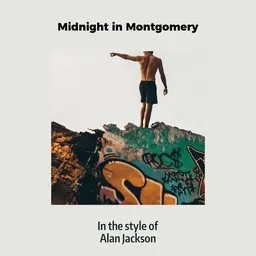 Omslagsbild för Midnight in Montgomery - Alan Jackson karaokeversion