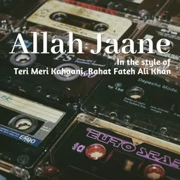 Cover art for Allah Jaane - Rahat Fateh Ali Khan,Teri Meri Kahaani karaoke version