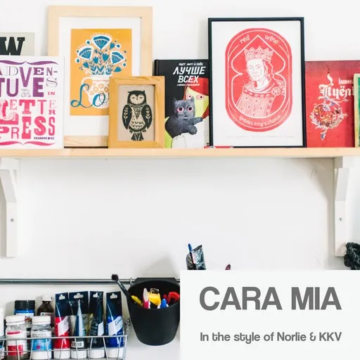 Karaoke Cara Mia av Norlie & KKV — sjung med på texten på Singa