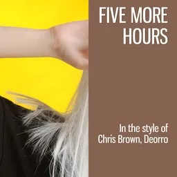 Omslagsbild för Five More Hours - Chris Brown,Deorro karaokeversion