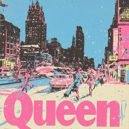 Cover art for Crazy Little Thing Called Love - Queen karaoke version