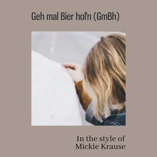 Karaoke Geh mal Bier hol'n - GmBh by Mickie Krause — sing along with lyrics on Singa