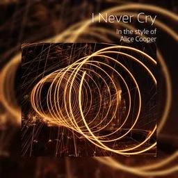 Karaokekappaleen I Never Cry - Alice Cooper kansikuva