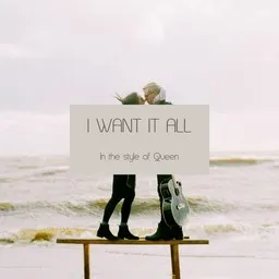 Cover art for I Want It All - Queen karaoke version
