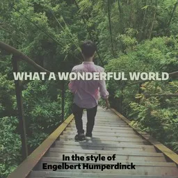 Cover art for What A Wonderful World - Engelbert Humperdinck karaoke version
