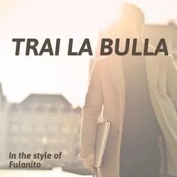 Titelbild für Trai La Bulla - Fulanito Karaoke-Version