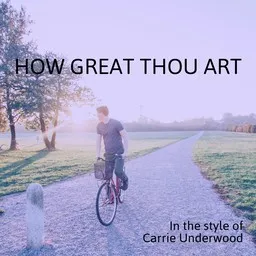 Omslagsbild för How Great Thou Art - Carrie Underwood karaokeversion