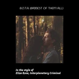 Cover art for B.O.T.A. (Baddest of Them All) - Eliza Rose,Interplanetary Criminal karaoke version