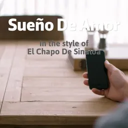 Cover art for Sueño De Amor - El Chapo De Sinaloa karaoke version