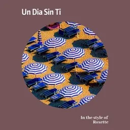 Cover art for Un Dia Sin Ti - Roxette karaoke version