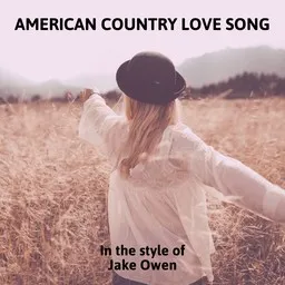 Titelbild für American Country Love Song - Jake Owen Karaoke-Version